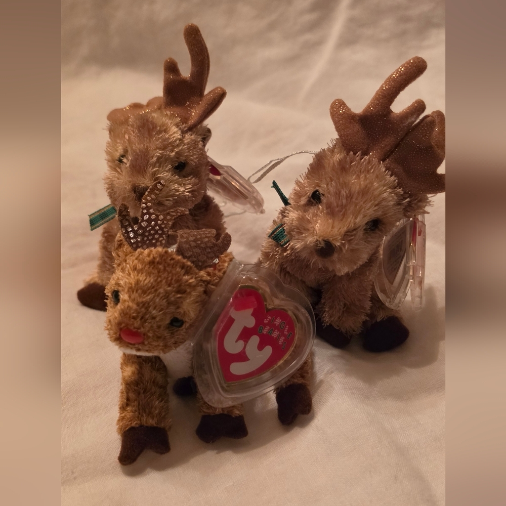46 Ty Beanie Babies Chrismas Ornaments "The Jingle Beanies" Collection - Picture 6 of 9